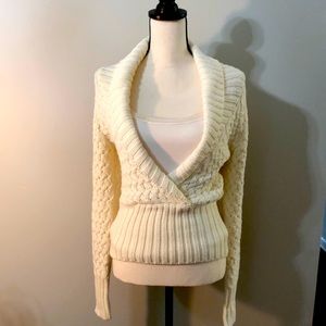 Bebe Cream Sweater